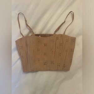 Intermix crop top excellent condition size 0